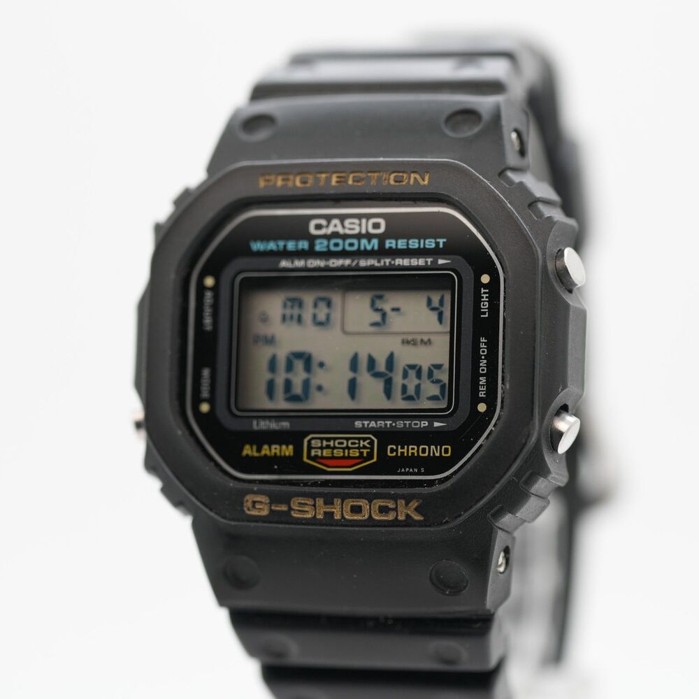 Vintage Casio G-Shock DW-5600C (691) "Speed" - Japan A Serialized - Restored